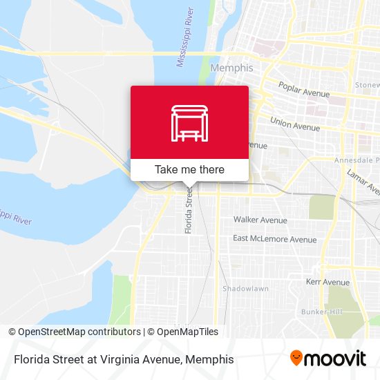 Mapa de Florida Street at Virginia Avenue