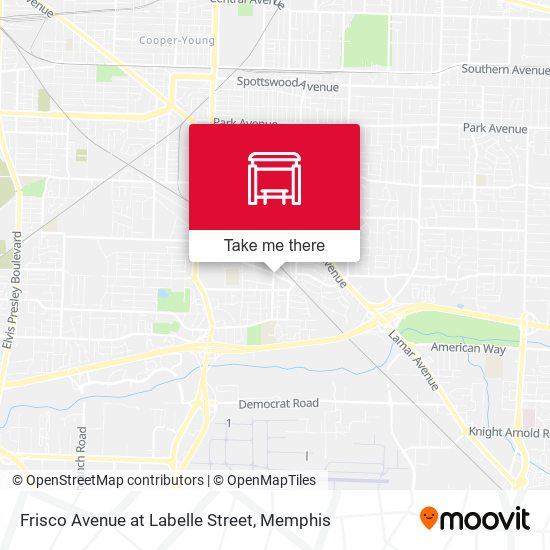 Mapa de Frisco Avenue at Labelle Street