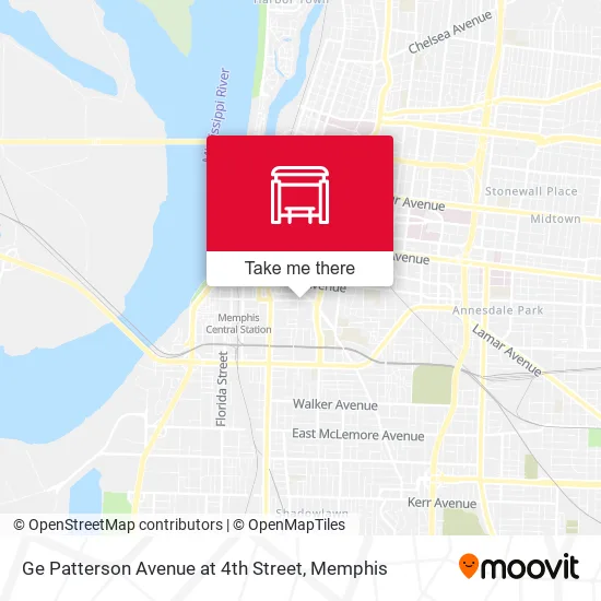 Mapa de Ge Patterson Avenue at 4th Street