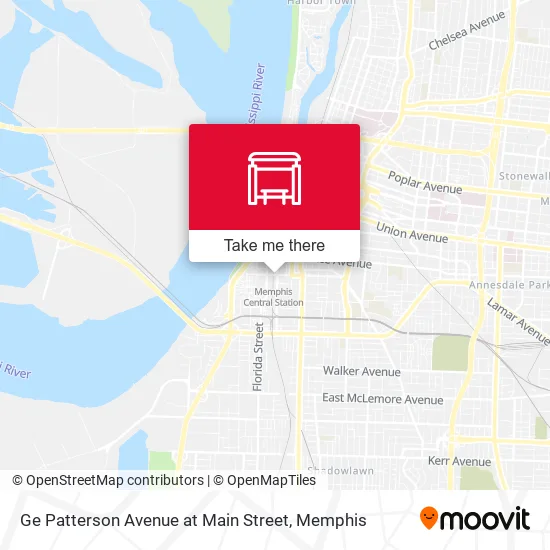 Mapa de Ge Patterson Avenue at Main Street