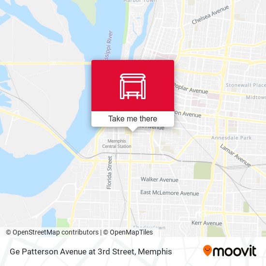 Mapa de Ge Patterson Avenue at 3rd Street