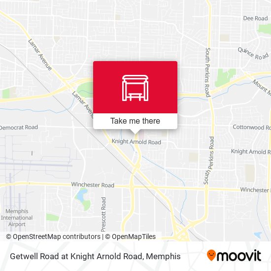 Mapa de Getwell Road at Knight Arnold Road