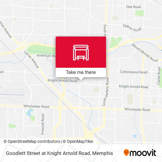 Goodlett Street at Knight Arnold Road map