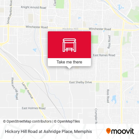 Hickory Hill Road at Ashridge Place map
