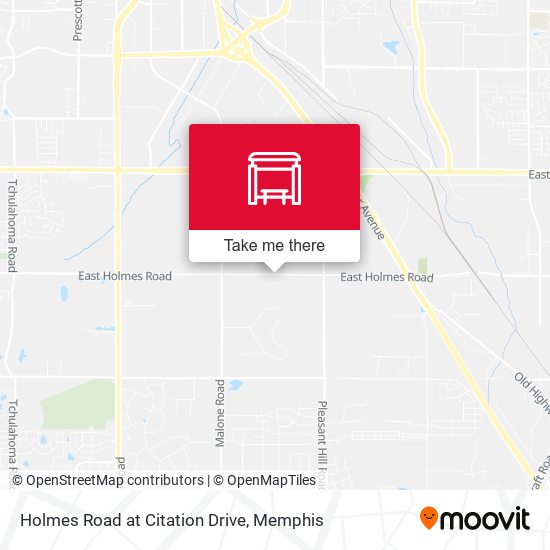 Mapa de Holmes Road at Citation Drive