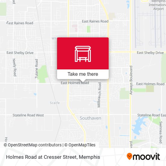 Holmes Road at Cresser Street map