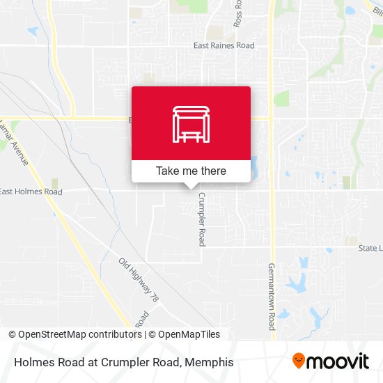 Mapa de Holmes Road at Crumpler Road