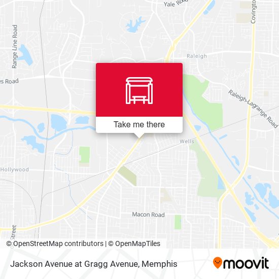 Mapa de Jackson Avenue at Gragg Avenue