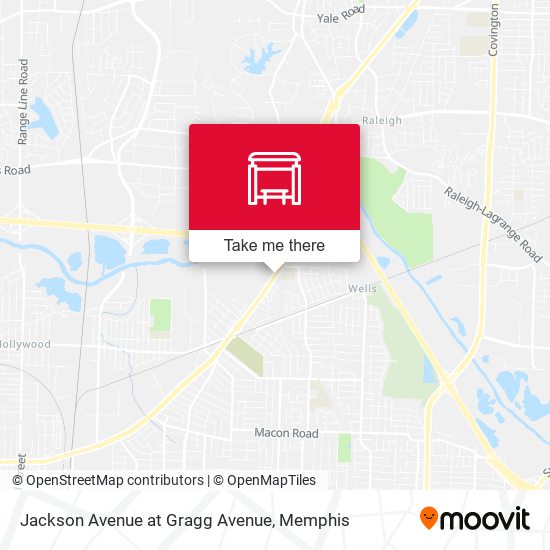 Jackson Avenue at Gragg Avenue map