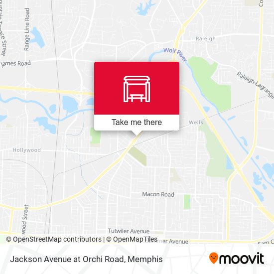 Mapa de Jackson Avenue at Orchi Road