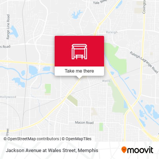 Mapa de Jackson Avenue at Wales Street