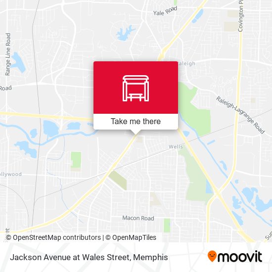 Mapa de Jackson Avenue at Wales Street