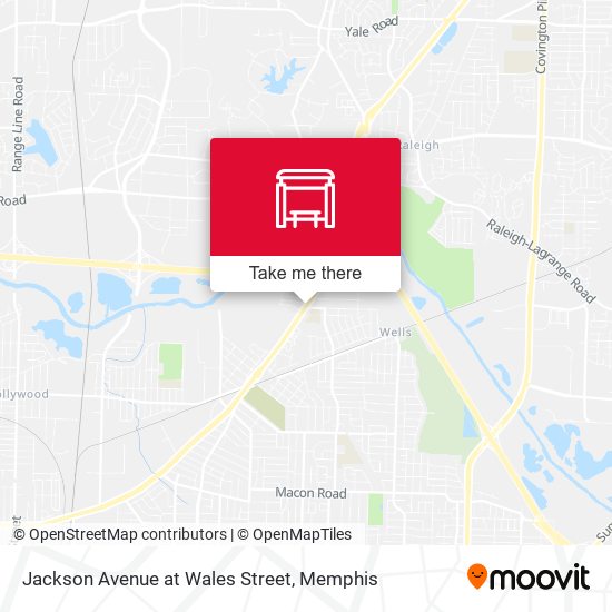 Mapa de Jackson Avenue at Wales Street
