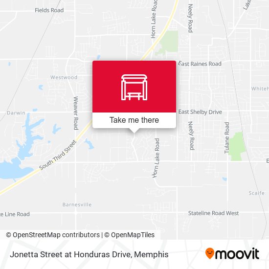 Mapa de Jonetta Street at Honduras Drive