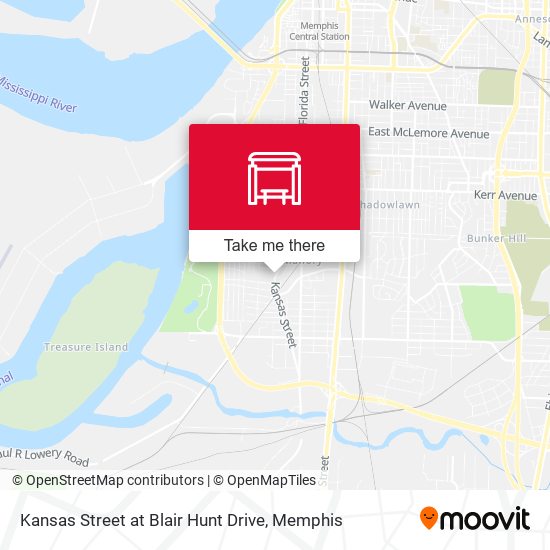 Mapa de Kansas Street at Blair Hunt Drive