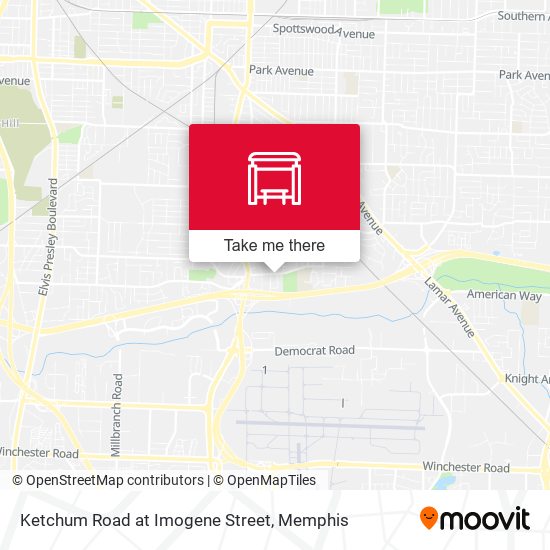Mapa de Ketchum Road at Imogene Street