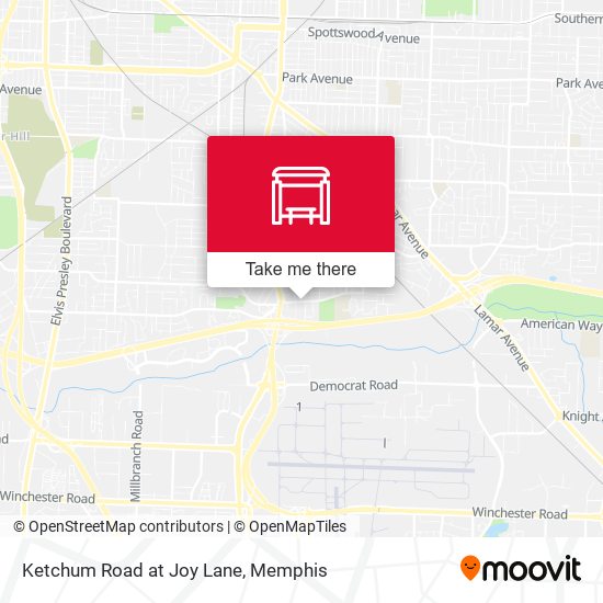 Mapa de Ketchum Road at Joy Lane
