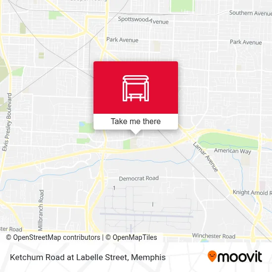 Ketchum Road at Labelle Street map