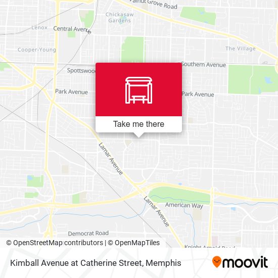Mapa de Kimball Avenue at Catherine Street