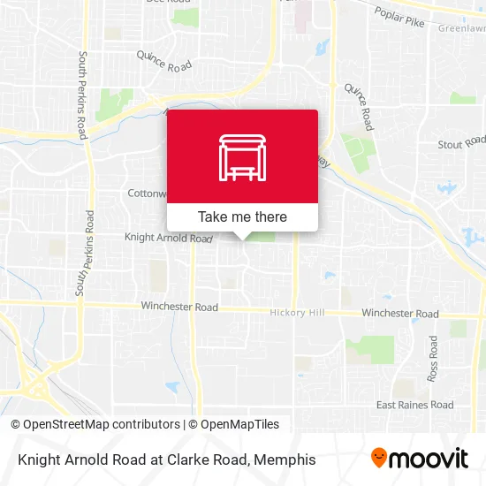 Mapa de Knight Arnold Road at Clarke Road