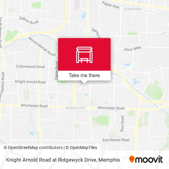 Mapa de Knight Arnold Road at Ridgewyck Drive