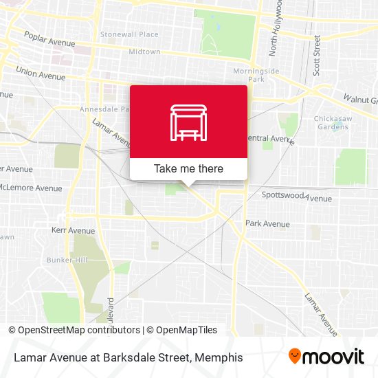 Mapa de Lamar Avenue at Barksdale Street