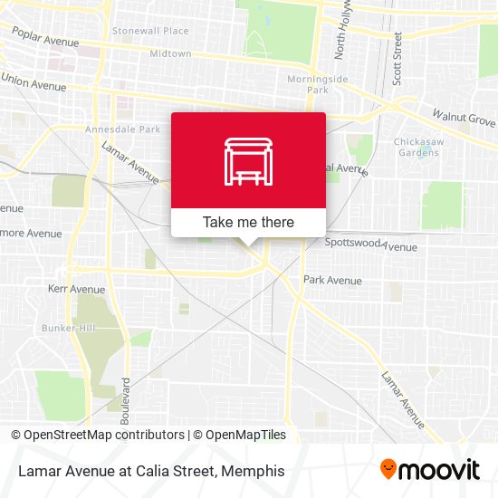 Mapa de Lamar Avenue at Calia Street