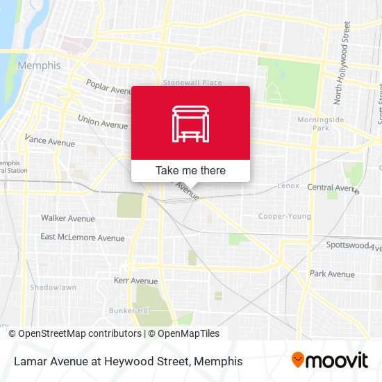 Mapa de Lamar Avenue at Heywood Street