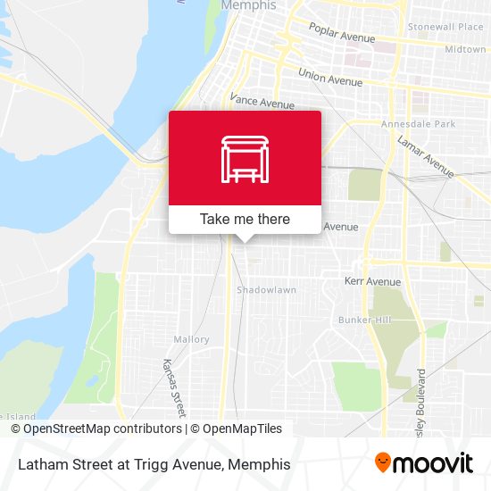 Latham Street at Trigg Avenue map