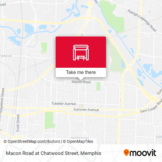 Mapa de Macon Road at Chatwood Street