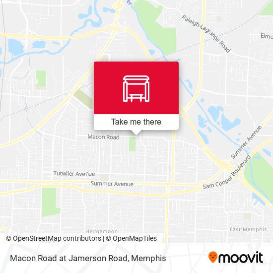 Macon Road at Jamerson Road map