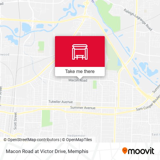 Mapa de Macon Road at Victor Drive