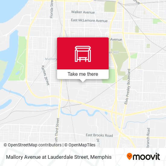 Mapa de Mallory Avenue at Lauderdale Street