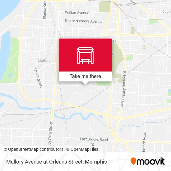 Mapa de Mallory Avenue at Orleans Street