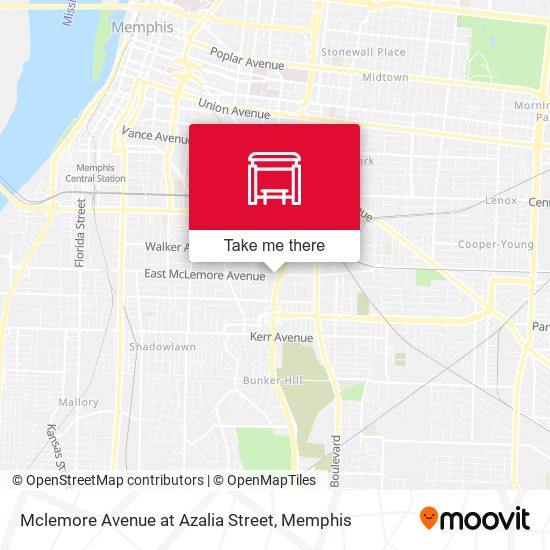 Mapa de Mclemore Avenue at Azalia Street