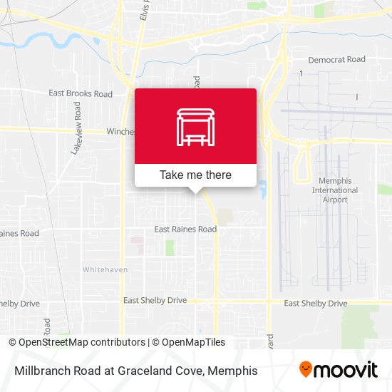 Millbranch Road at Graceland Cove map