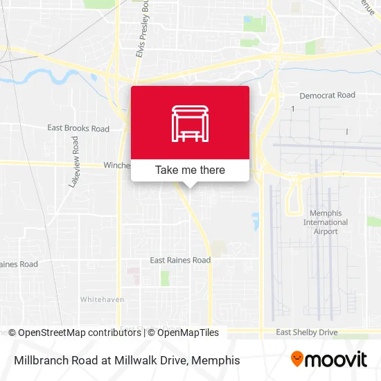 Millbranch Road at Millwalk Drive map
