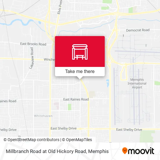 Mapa de Millbranch Road at Old Hickory Road