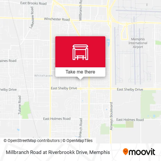 Mapa de Millbranch Road at Riverbrookk Drive