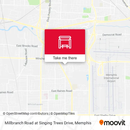 Mapa de Millbranch Road at Singing Trees Drive
