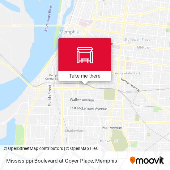 Mississippi Boulevard at Goyer Place map