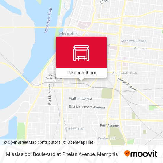Mississippi Boulevard at Phelan Avenue map