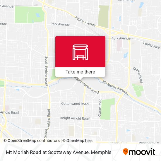Mt Moriah Road at Scottsway Avenue map