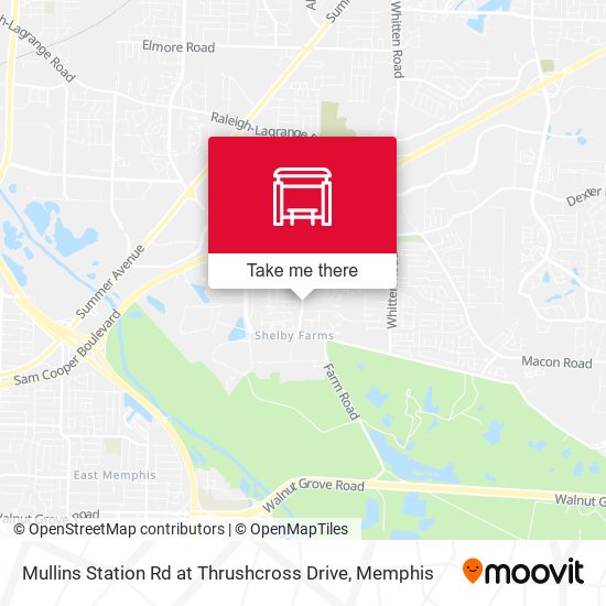 Mapa de Mullins Station Rd at Thrushcross Drive