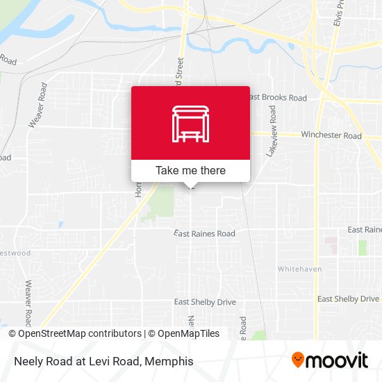Mapa de Neely Road at Levi Road