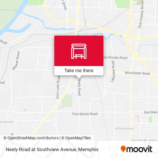 Mapa de Neely Road at Southview Avenue