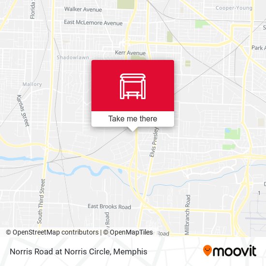 Norris Road at Norris Circle map