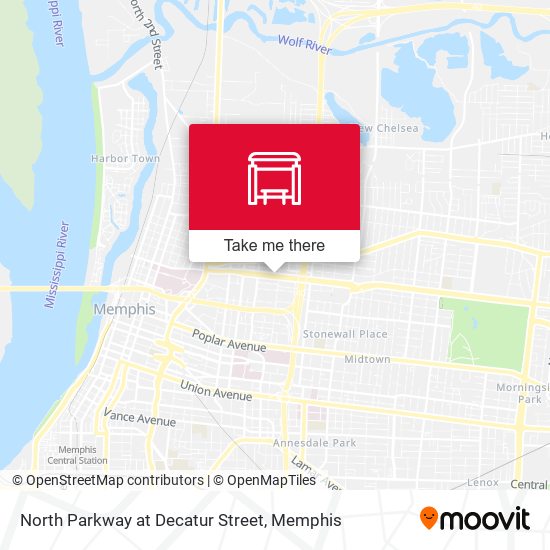 North Parkway at Decatur Street map