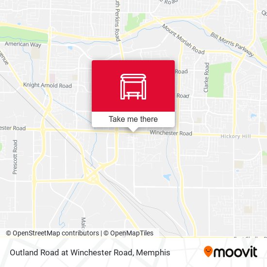Mapa de Outland Road at Winchester Road