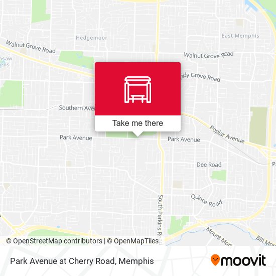 Park Avenue at Cherry Road map